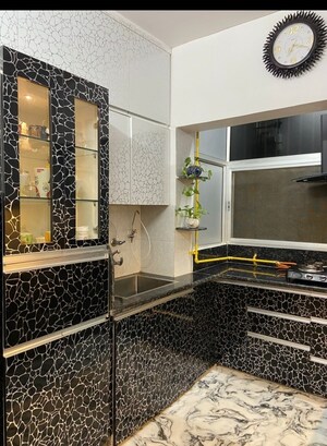 Kitchen in 3 BHK Apartment at Bptp Park Floors I, Sector 77 – for Sale