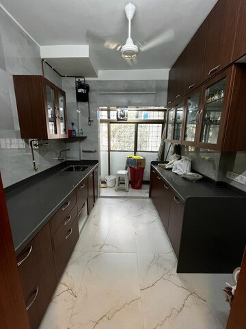 Kitchen in 2 BHK Apartment at Highland CHS, Pali Hill – for Rent