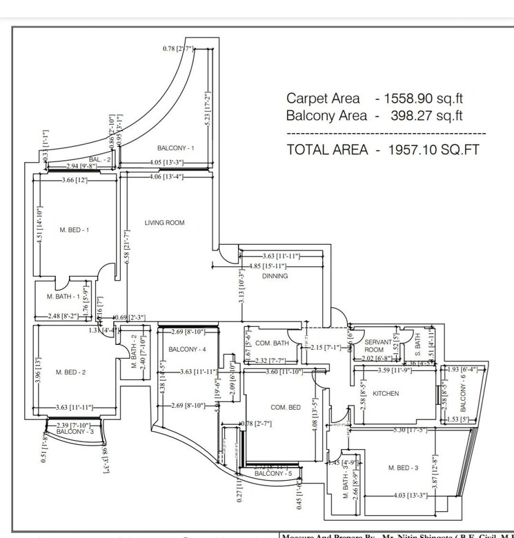Map Location, evershine-jewel 3.5 Bedroom 1750 Sq.Ft. Apartment In Khar West Mumbai 9122445