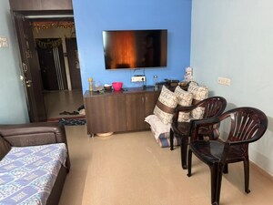 Living Room in 2 BHK Apartment at Devashree Park, Kolshet Road – for Sale