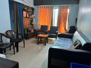 Living Room in 2 BHK Apartment at Devashree Park, Kolshet Road – for Sale