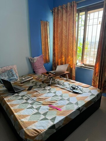 Master Bedroom in 2 BHK Apartment at Devashree Park, Kolshet Road – for Sale