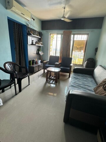 Living Room in 2 BHK Apartment at Devashree Park, Kolshet Road – for Sale
