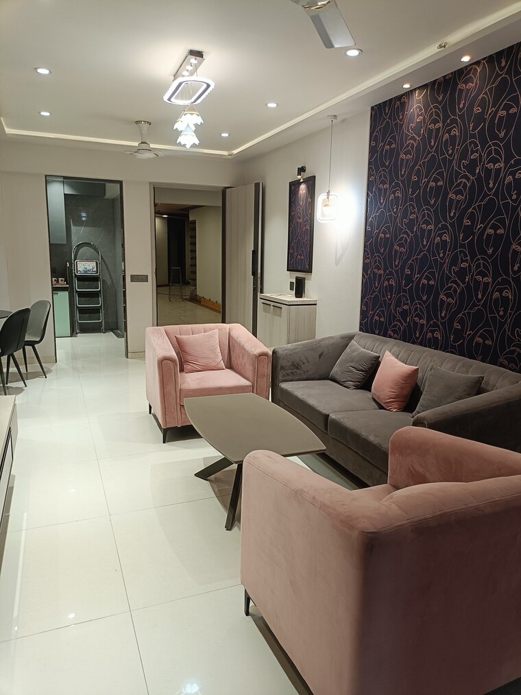 Living Room, gauri-excellency 2 Bedroom 764 Sq.Ft. Apartment In Kandivali West Mumbai 9122542