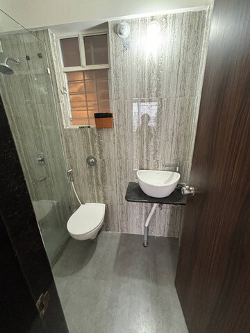 Bathroom in 2 BHK Apartment at Kharadi – for Rent