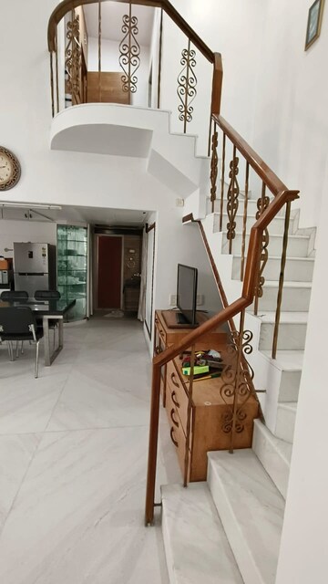 Staircase in 4 BHK Penthouse at Deep CHS Khopat, Khopat – for Rent