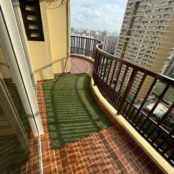 Balcony in 3 BHK Apartment at Dasnac The Jewel, Sector 75 – for Rent