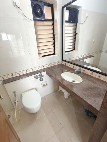 Attached Bathroom in 2 BHK Apartment at Raheja Heights Phase 2, Goregaon East – for Rent