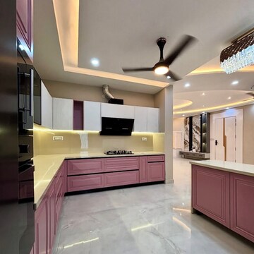 Kitchen in 3 BHK Builder Floor at New Industrial Township 5 – for Rent