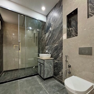 Bathroom in 3 BHK Builder Floor at New Industrial Township 5 – for Rent