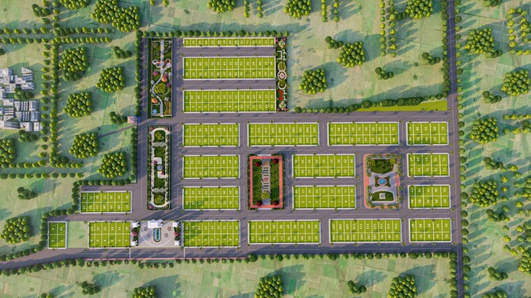 Exterior View, krishna-iscon-valley  1300 Sq.Yd. Plot In Gosainganj Lucknow 9122736