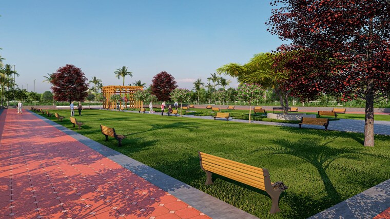 Garden, krishna-iscon-valley  1300 Sq.Yd. Plot In Gosainganj Lucknow 9122736