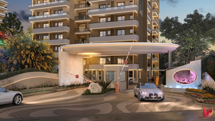 Exterior View, skyline-elevate 3 Bedroom 1700 Sq.Ft. Apartment In Ramgarh Bhudda Zirakpur 9122761