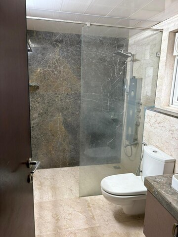 Bathroom in 3.5 BHK Apartment at Prestige Misty Waters, Hebbal – for Rent