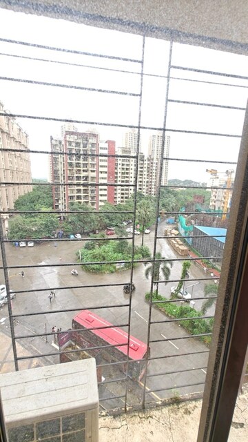 Balcony in 1 BHK Apartment at Bhoomi Acres, Waghbil – for Rent
