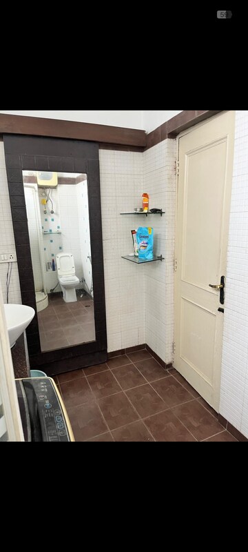 Bathroom in 3 BHK Apartment at Mahagun Mezzaria, Sector 78 – for Rent