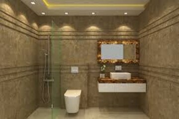 Bathroom in 5 BHK Apartment at Rajouri Garden – for Sale