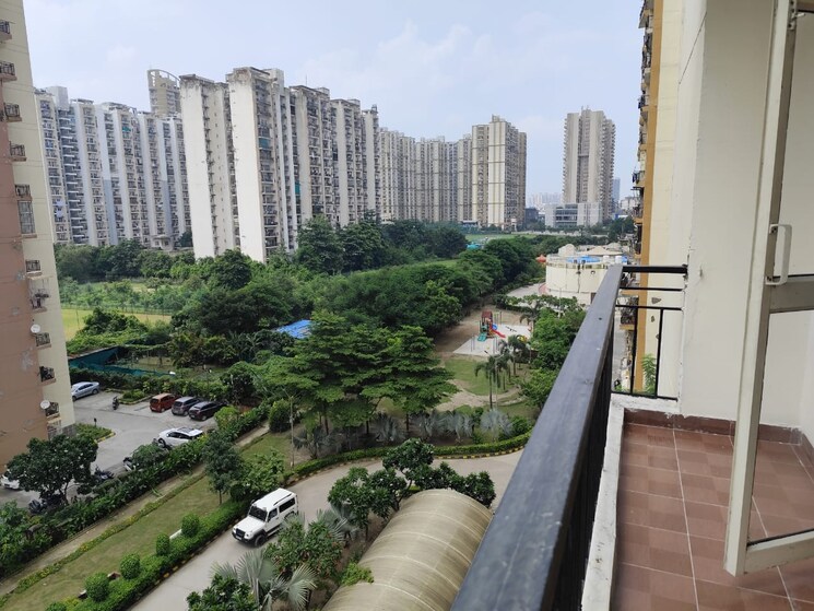 Balcony, aims-golf-city 3 Bedroom 1350 Sq.Ft. Apartment In Sector 75 Noida 9122931