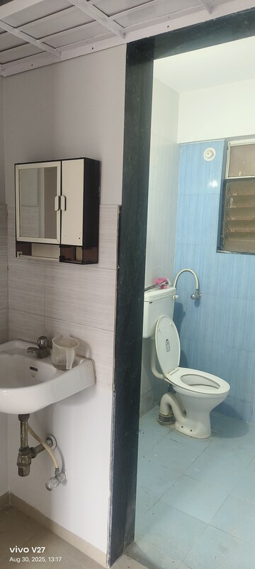 Bathroom in 2 BHK Apartment at Essen Shonest Towers, Wakad – for Rent