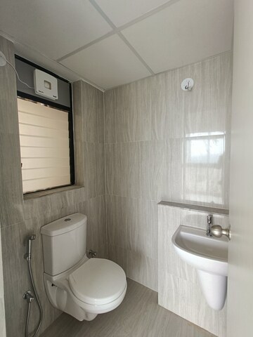 Bathroom in 2 BHK Apartment at Runwal Gardens Phase 2, Dombivli East – for Rent