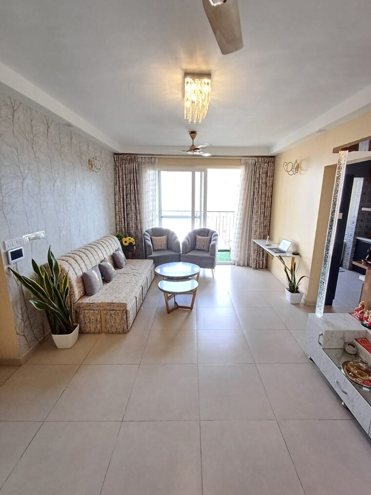 Living Room, bhartiya-nikoo-homes-phase-2 3 Bedroom 1509 Sq.Ft. Apartment In Thanisandra Main Road Bangalore 9123024