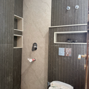 Bathroom in 3 BHK Builder Floor at Anant Raj The Estate Residences, Sector 63a – for Sale