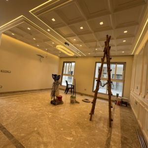 Living Room in 3 BHK Builder Floor at Anant Raj The Estate Residences, Sector 63a – for Sale