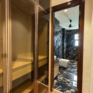 Bathroom in 4 BHK Builder Floor at Anant Raj The Estate Residences, Sector 63a – for Sale