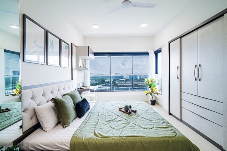 Bedroom, godrej-platinum-mumbai 2 Bedroom 1023 Sq.Ft. Apartment In Vikhroli East Mumbai 9123175