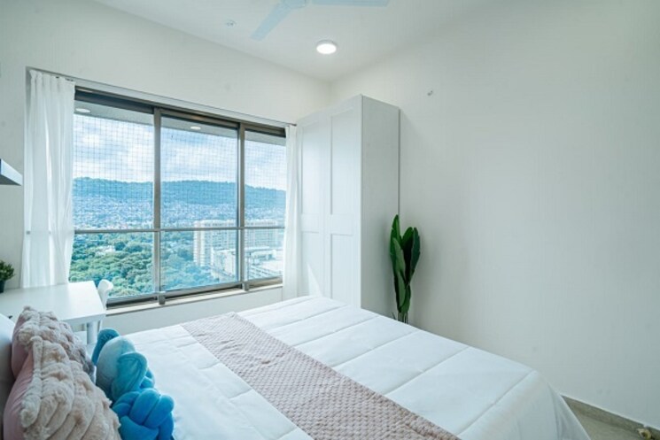 Bedroom, kalpataru-aura 2.5 Bedroom 1100 Sq.Ft. Apartment In Ghatkopar West Mumbai 9123207