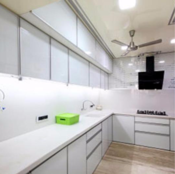 Kitchen in 4 BHK Apartment at Evershine Cosmic, Adarsh Nagar – for Rent