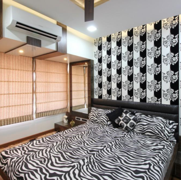Bedroom in 4 BHK Apartment at Evershine Cosmic, Adarsh Nagar – for Rent