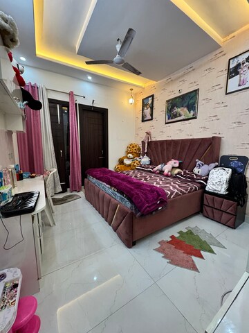 Bedroom in 3 BHK Builder Floor at Dhakoli – for Sale