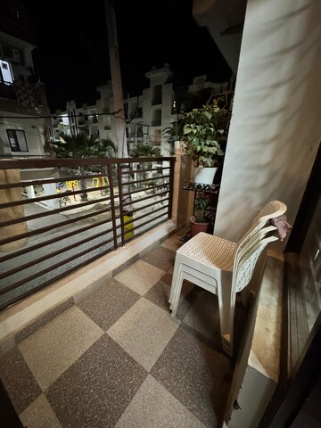 Balcony in 3 BHK Builder Floor at Dhakoli – for Sale