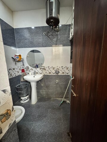 Bathroom in 3 BHK Builder Floor at Dhakoli – for Sale