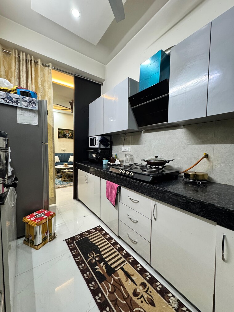 Kitchen, dhakoli 3 Bedroom 1200 Sq.Ft. Builder Floor In Dhakoli Zirakpur 9123304