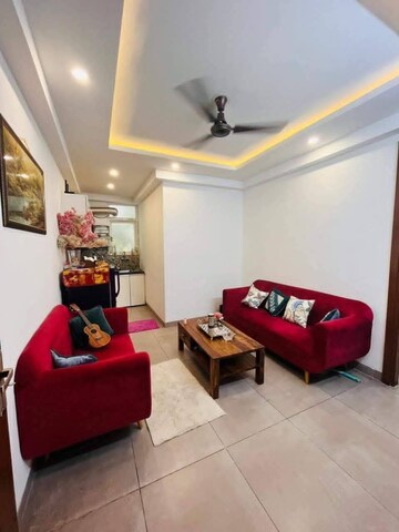 Living Room in 1 BHK Builder Floor at Saket – for Rent