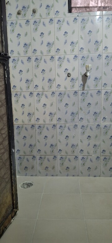 Bathroom in 1 BHK Apartment at Kopar Khairane – for Rent