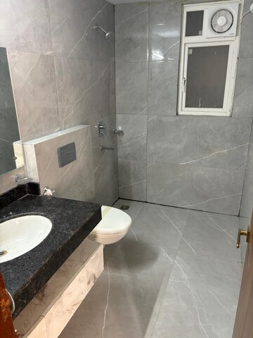 Bathroom in 3 BHK Apartment at Rishita Mulberry Heights, Sushant Golf City – for Rent