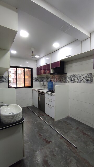 Kitchen in 3 BHK Apartment at Agarwal And Doshi Complex, Vasai West – for Sale