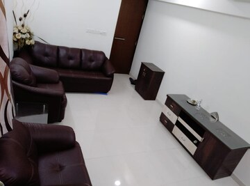Living Room in 1 BHK Apartment at Lodha Splendora, Ghodbunder Road – for Rent