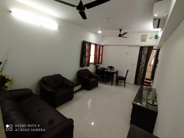 Living Room in 1 BHK Apartment at Lodha Splendora, Ghodbunder Road – for Rent
