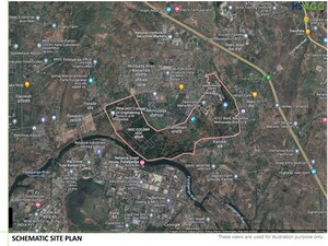 1 BHK Apartment – Map Location View at Rasayani - for Sale