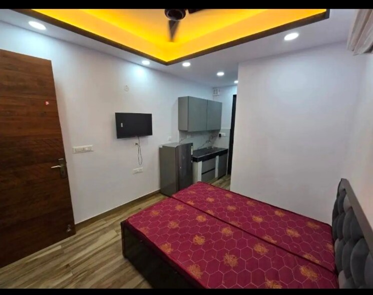 Bedroom, saket 1 RK 390 Sq.Ft. Builder Floor In Saket Delhi 9123458
