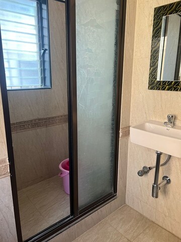 Bathroom in 2 BHK Apartment at Bandra West – for Rent