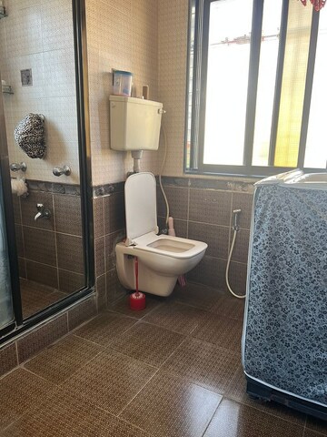 Bathroom in 2 BHK Apartment at Bandra West – for Rent