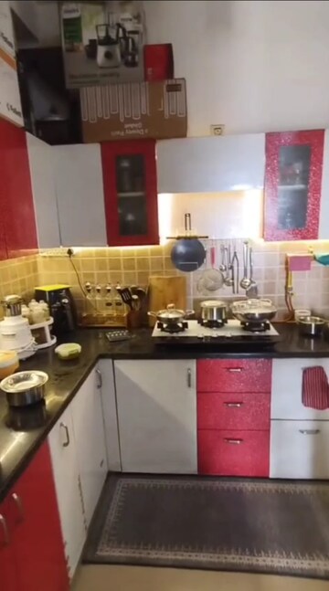 Kitchen in 3 BHK Apartment at Mahagun Mywoods, Sector 16c Greater Noida – for Rent