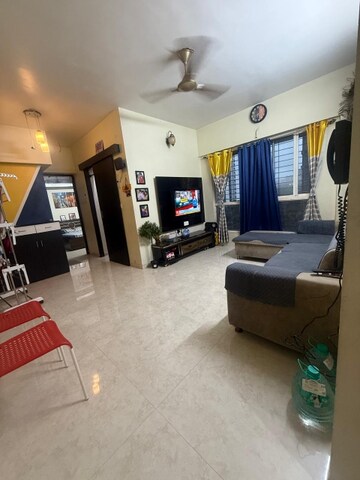 Living Room in 2 BHK Apartment at Lodha Amara, Kolshet Road – for Sale