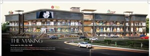  Shop – Exterior View View at TRG The Mall, Nai Basti Dundahera - for Sale