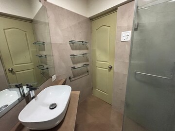 Bathroom in 3 BHK Apartment at Poseidon Apartment, Andheri West – for Rent